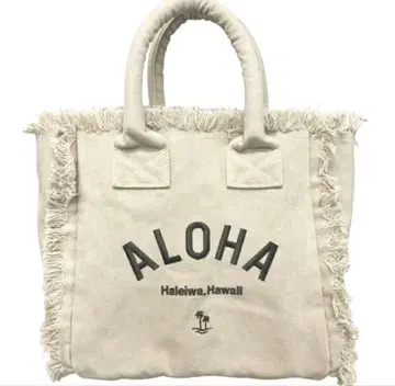 토트백 프린지 하와이 aloha hawaii 하레이와 바다