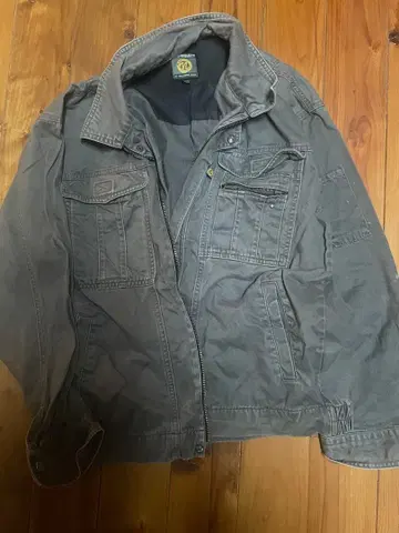 NERUS 밀리터리 자켓 그레이 LL