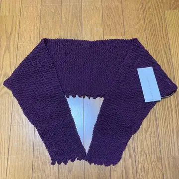 호비라호비레 볼레로 완성품 퍼플 프리 사이즈 모 100%