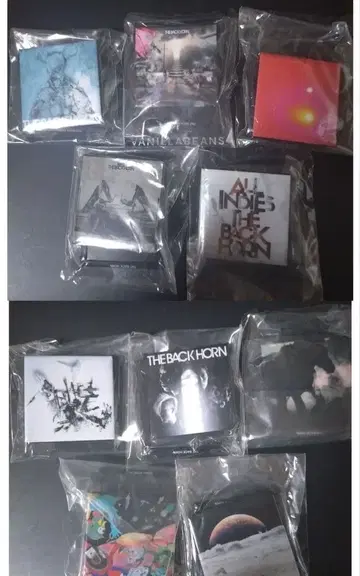 THE BACK HORN 앨범 자켓 캔뱃지 10종