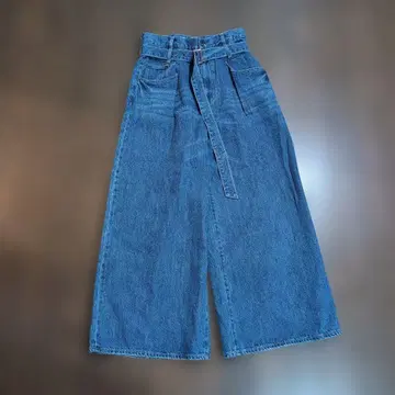 완판템 니코앤드 루즈 와이드 데님 팬츠