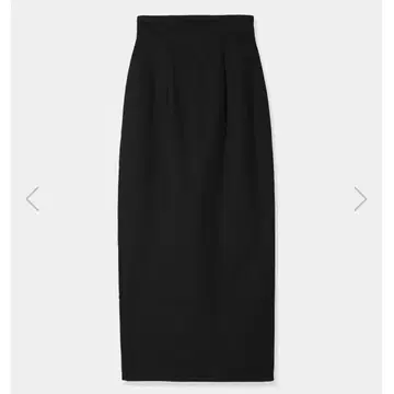 louren 하이웨스트 펜슬 스커트 블랙