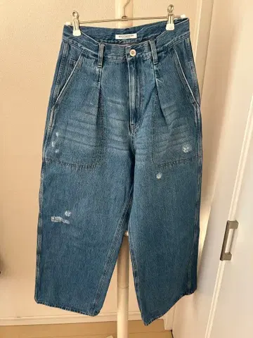 BEAUTY&YOUTH 와이드 데님 팬츠