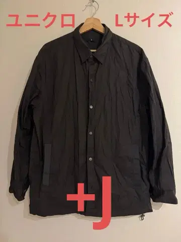 유니클로 +J 셔츠 자켓