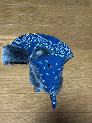 챌린저 반다나 패턴 플라이트 캡