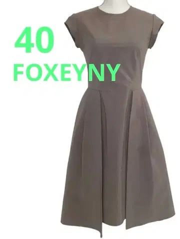 폭시 뉴욕 40 원피스 플레어 원피스