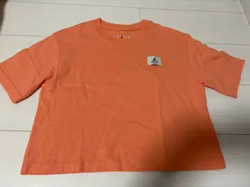 조던 오렌지 점프맨 로고 T셔츠