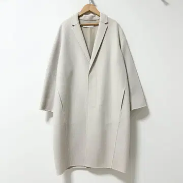 갤러리 비 라이트 멜톤 체스터 코트 라이트 베이지 34