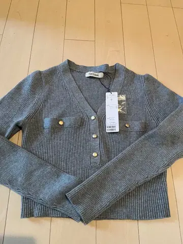 코코딜 그레이 가디건