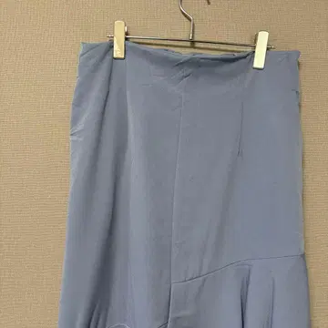 엘르나 비대칭 롱 스커트(3L) 퍼플 머메이드 실루엣