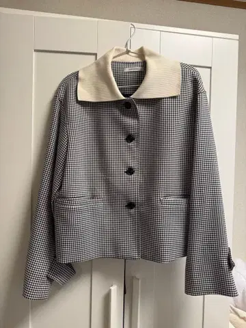 papermoon 체크 자켓