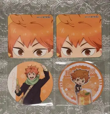 하이큐!! 히나타 쇼요 코스터 4개 세트