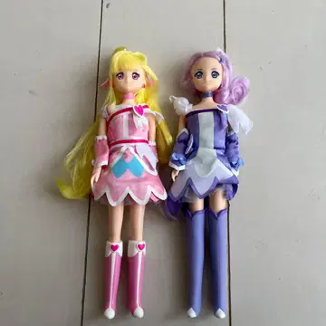 프리큐어 오샤베리 패션 인형 큐어 하트와 큐어 소드 2체 세트