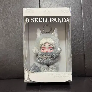 [ 일본 한정판 ] SKULLPANDA XG 봉제 인형 펜던트 스컬팬더