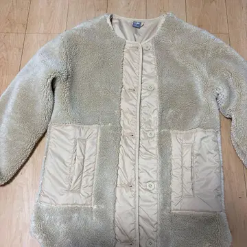 PUMA 베이지 플리스 자켓