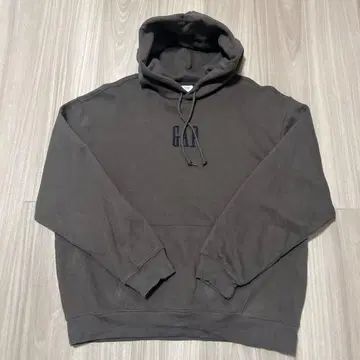 GAP 오버 사이즈 후드티 L 브라운