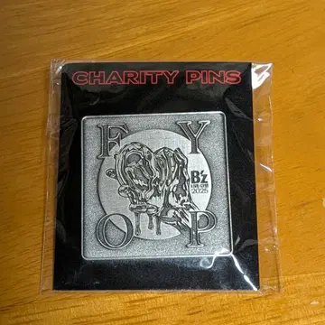 B'z FYOP 차리티 핀 배지