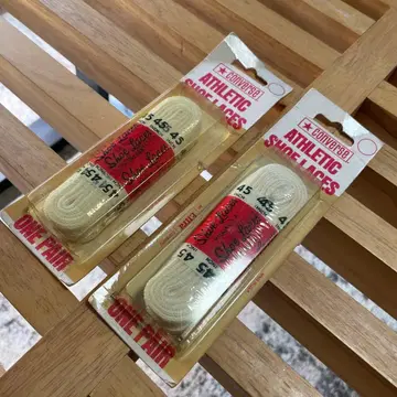 70s 빈티지 컨버스 오리지널 슈레이스 45inch