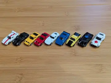 서킷의 늑대 미니카 9대 세트