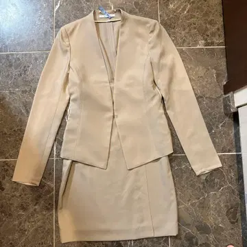 BEIGE 베이지 스커트 수트 상하의 세트