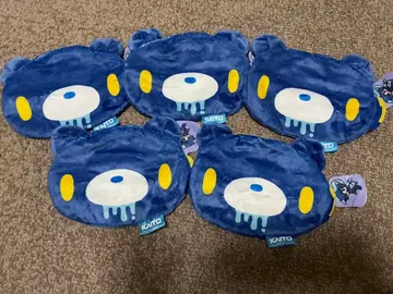 하츠네 미쿠 그루미 후와후와 페이스 파우치 가챠 KAITO