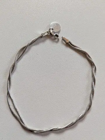 tonny Silver 스네이크 팔찌