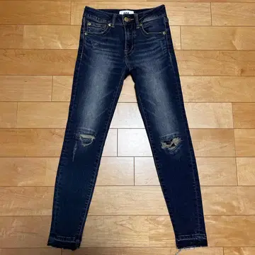 아줄바이마우지 크러쉬 스키니 데님 lm051m