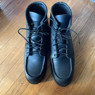 레드윙 가죽 부츠 D8074 블랙