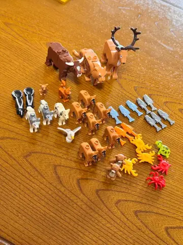 레고 동물 피규어