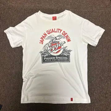 Pigger 일본 품질 데님 T셔츠 M