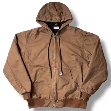 구제 90s 페이드 액티브 자켓 덕 자켓 써멀 안감
