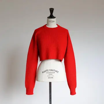 집시 필라 니트 빨간색