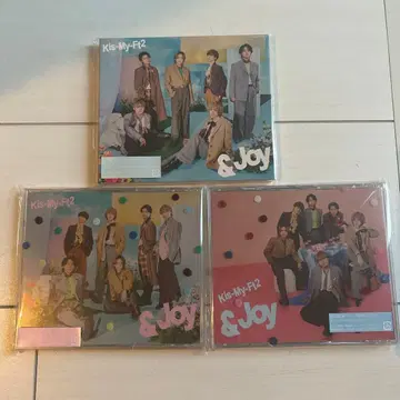 Kis-My-Ft2 &Joy 3형태 세트 시리얼 포함 키스마이