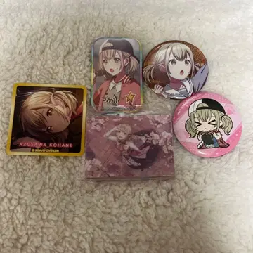 프로세카 아즈사와 코하네 씰, 캔뱃지, 기타 5종 세트