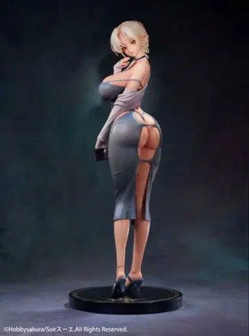 유부녀 엘프 애나더 컬러 피규어