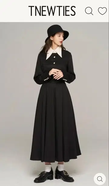 tnewties [한입 먹어버렸어요] 하이웨스트 서큘러 스커트