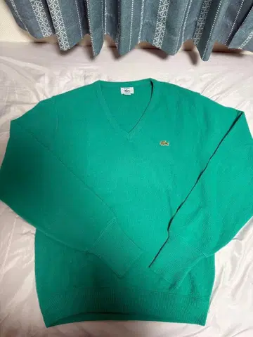 라코스테 s80~90 니트 스웨터