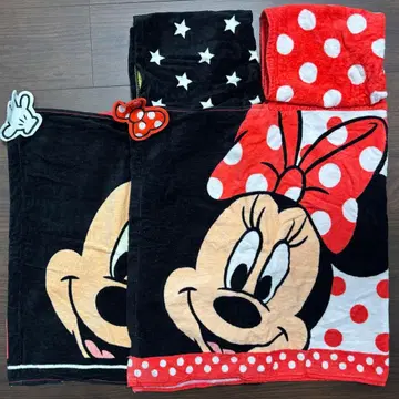 Disney 후드 부착 타월 세트