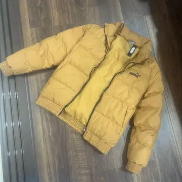 PUMA 브라운 다운 자켓 S 사이즈