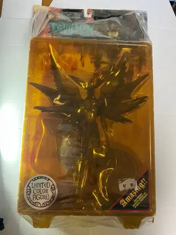 초초레어! 데빌맨 사탄 피규어 클리어 오렌지 약 30cm