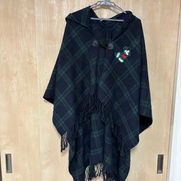 미키 마우스 후드 부착 판초