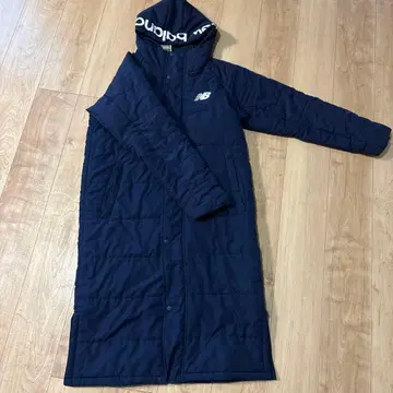 뉴발란스 벤치 코트 네이비 즉시 발송 가능