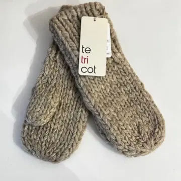 손뜨개질 브랜드 tetricot 사토 섬유 미튼 울 100% 장갑