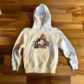 XLARGE 프론트 그래픽 후드티 S
