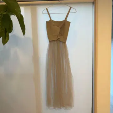 ROSE BUD 원피스 베이지 드레스