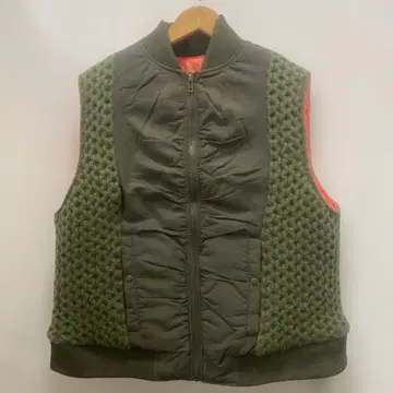 루필리앙 en haut 올리브 그린 퀼팅 베스트 새상품