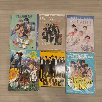 NCT DREAM 6권 세트 DREAMzine GLITCH MODE 등
