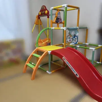 호빵맨 간편 접이식! 그네 파크 DX