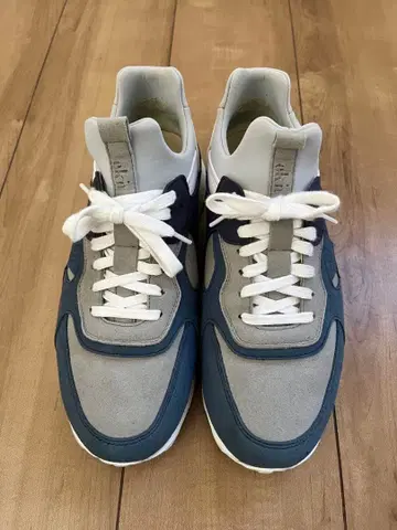 ekn LARCH (라치) 그레이/네이비 스웨이드 스니커즈