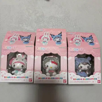 산리오 키구루미즈 키티 마이멜로디 쿠로미
